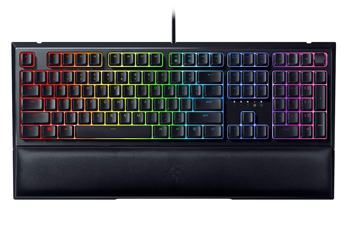 

Razer Ornata V2 Gaming English US Mecha Membrane Wrist Chroma RGB Japanese Distributor Keyboard, Layout, Switches, Rest, [Authentic Warranty] чорний