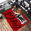 Christmas Gift Halloween Themed Cola Beverage Coca Cola Carpet Is Suitable for Living Room and Bedroom Doormats Office Balcony Decorative Carpet V27