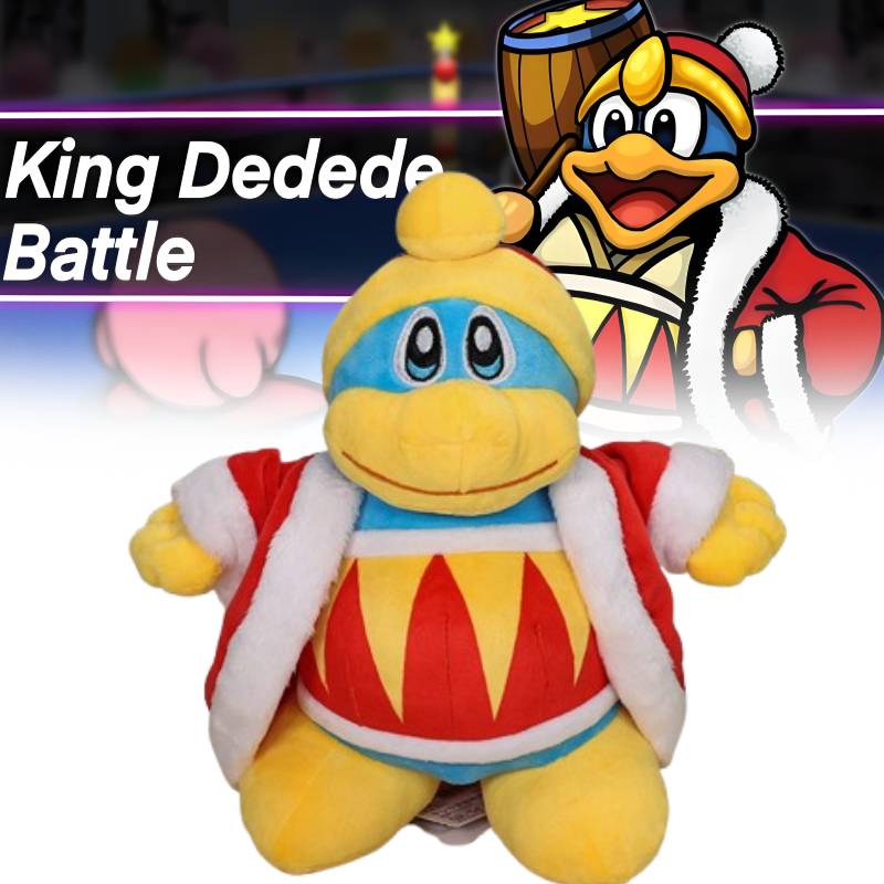 Dedede Kirby King Plush Toy Stuffed Cartoon Doll Room Decoration Gifts Kids