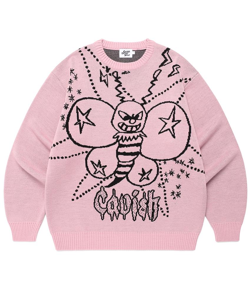 CAVISH Honey Bee Knit Sweater Pink(Cv2Fsuk600A)