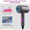 Slopehill Professional Ionic Hair Dryer, Powerful 1800W Fast Drying Low Noise Blow Dryer with 2 Concentrator Nozzle 1 Diffuser Attachments for Home