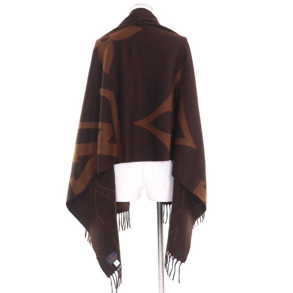 Louis Vuitton Schal Der Ultimative Pelzmuff Braun Kaschmir Damen M77387 Gebraucht