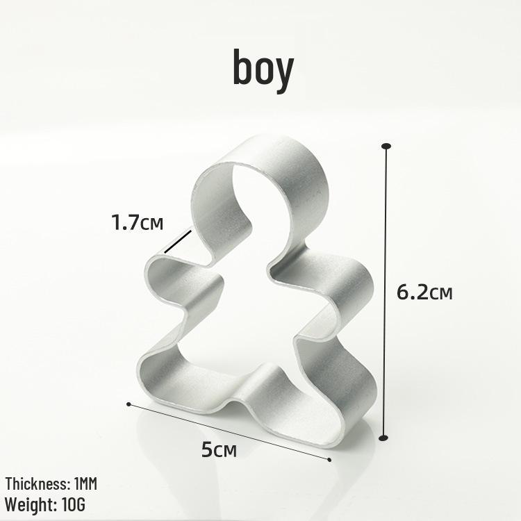 Keksform aus Aluminiumlegierung: Ananaskuchen, Weihnachten, & Ostern Ausstechform Backwerkzeug