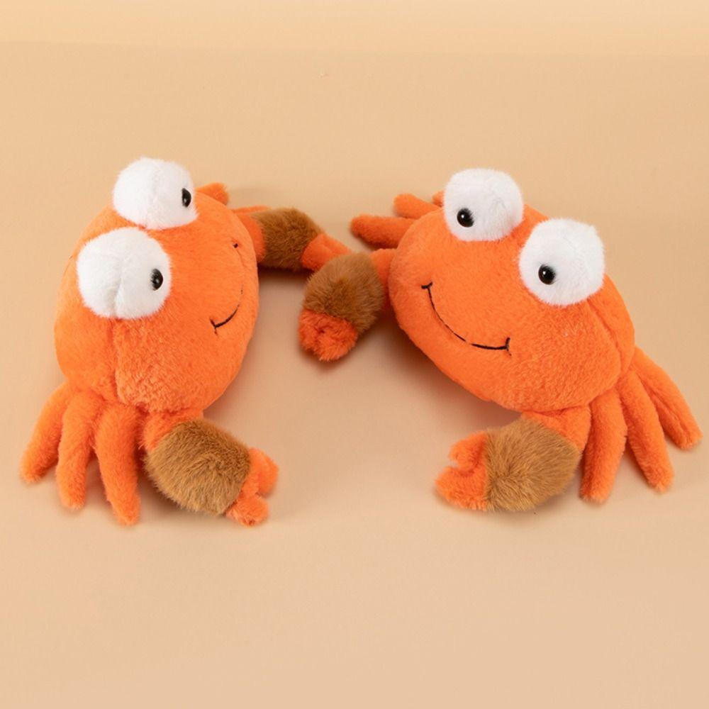 PP Cotton Animal Crab Dolls Simulation Sea Crab Plush Dolls Cute Crab Plush Toys New Year