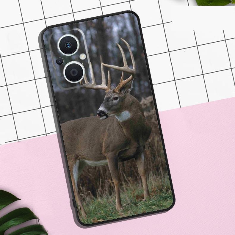 Deer Hunting Camo Case For OPPO Reno 13F 13 12 12F 11 11F 8T 7 8 10 Pro OPPO Find X8 Pro X6 X3 X5 Lite Cover