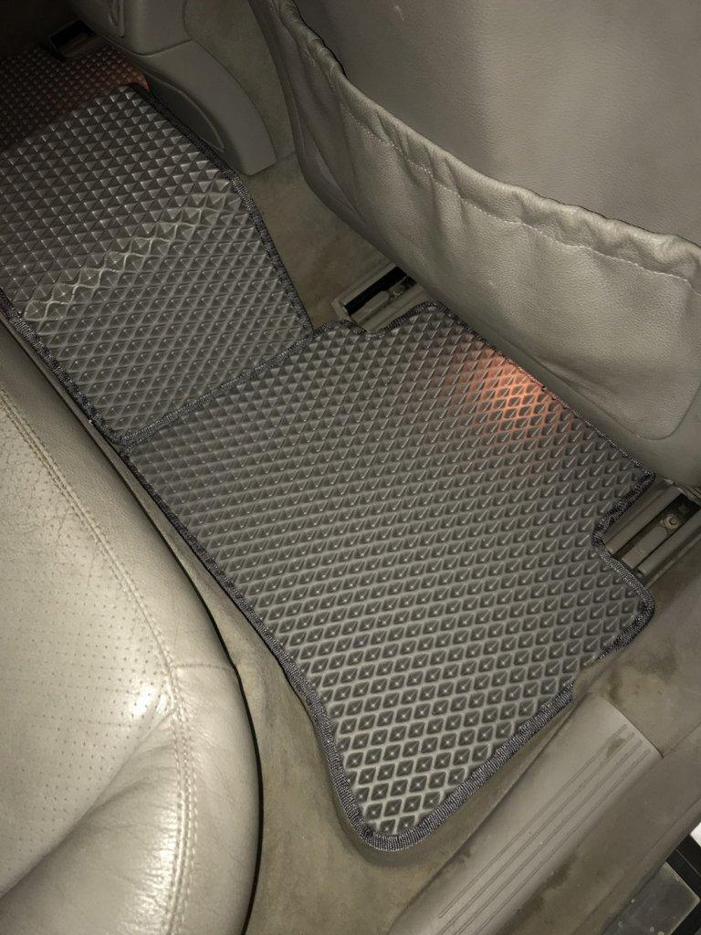 Covorașe EVA (gri) pentru Mercedes Clasa E W211 2002-2009