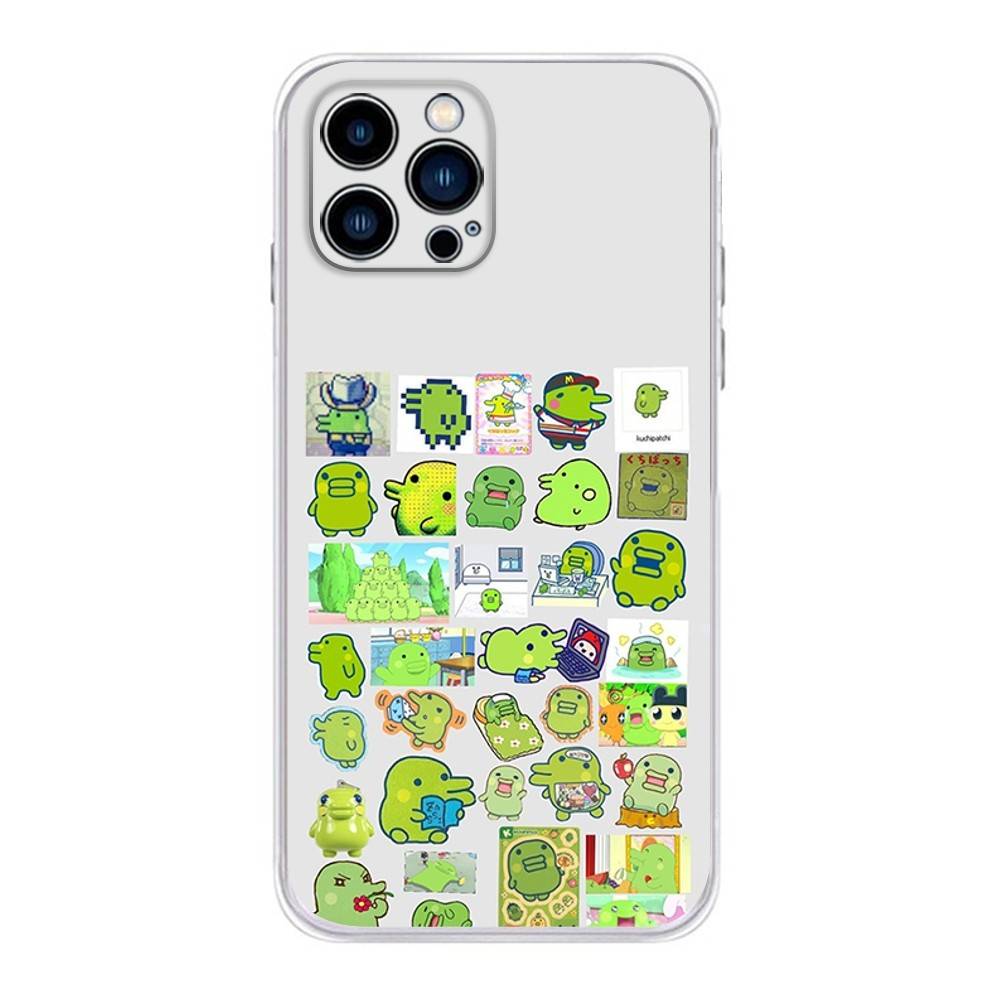 Game T-Tamagotchi K-Kuchipatchi Phone Case For iPhone 17 16,15,14,13,12,11 Plus,Pro,Max,XR,Plus,E,Mini Transparent Soft Cover