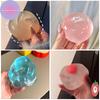 Aesthetic Blue Squishy: Clear Maltose Mochi Squeeze Toy, Creative Office Desk Ornament, Sensory Fidget For Focus, Gift