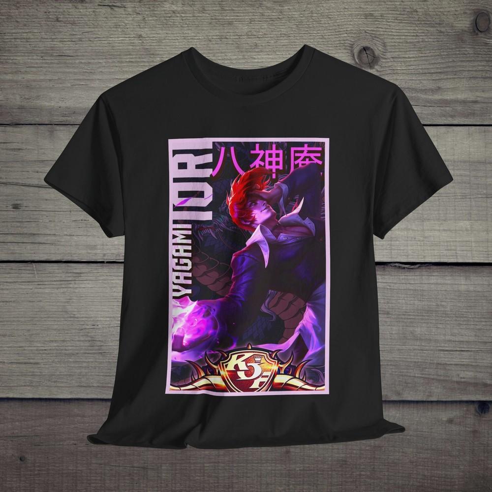

Iori Yagami Gaming Tee, KOF Video Game Unisex T-Shirt, King of Fighters Shirt 4XL