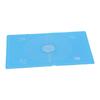 17.7x25.6in Silicone Baking Mat Household Pastry Rolling Mat with Scale for Home KitchenBlue