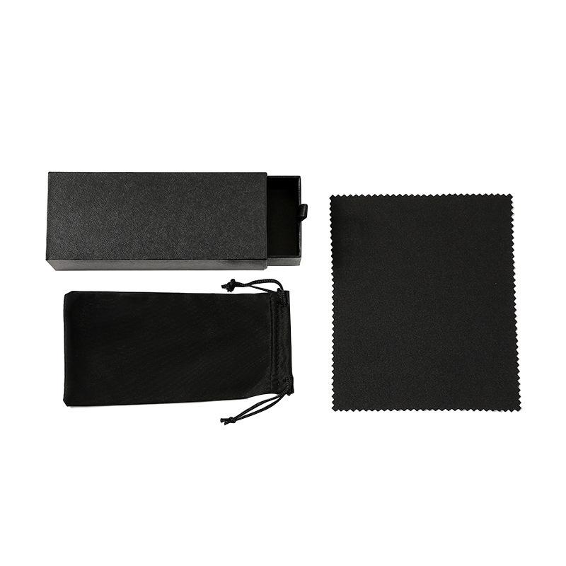 Rectangular Solid Color Drawer-Type Eyeglass Case - Portable, Pressure-Resistant Sunglasses Holder.