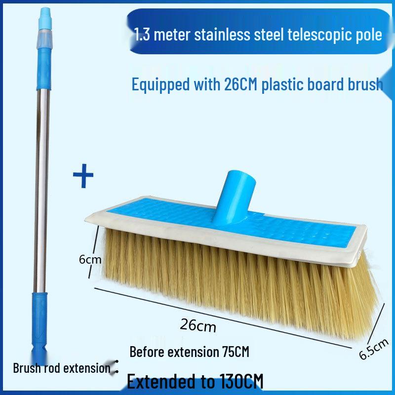 Truck & Bus Cleaning Boar Bristle Brush and Snow Mop