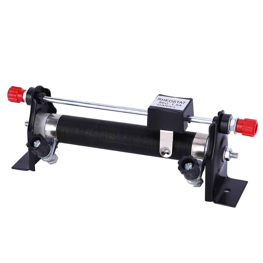 

Физика Электрический слайд реостат сопротивление лабораторный исследовательский инструмент 1.5A 50 Ом