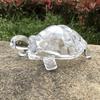 A Crystal Turtle Ornament, Mini Turtle Statue, Lucky Ornament, Suitable for Home Office Desk Decoration, Home Decoration