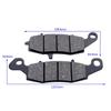 Motorrad Ersatzteil-Kit Vorne und Hinten Bremsbeläge Für KAWASAKI ER6F EX650 ER6N ER650 KLE650 Versys 2007-2011 Z750S ZR750