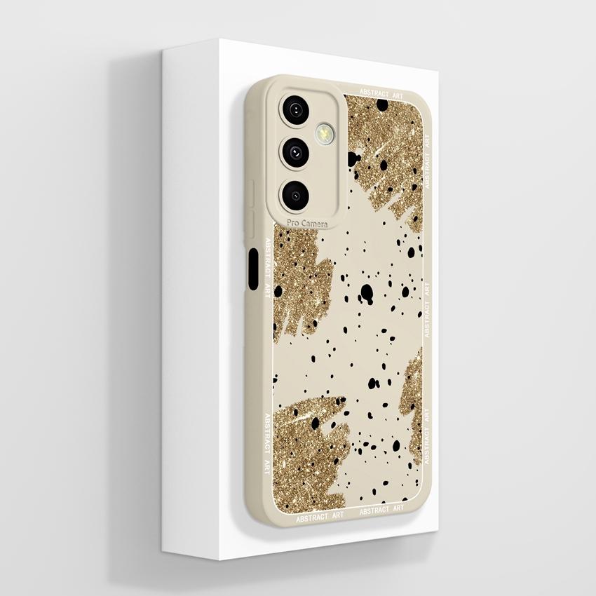 Husă Pentru Samsung M36 M55 M56 A25 A26 A17 F56 Husă Telefon Floare Pictură în Ulei Frumoasă Protecție Ecran Bară de Protecție Moale Husă Rezistentă la Praf Pentru Carcasă Samsung