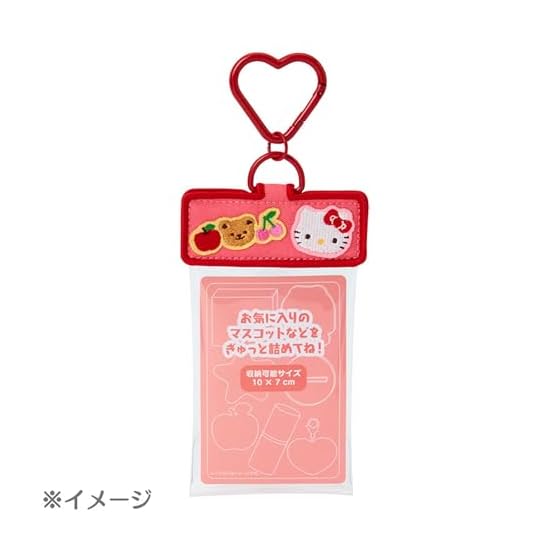 Sanrio Mini Clear Pouch (Exciting Sanrio Capsule Toy Club) Kuromi, Ages 3 and Up, 044491