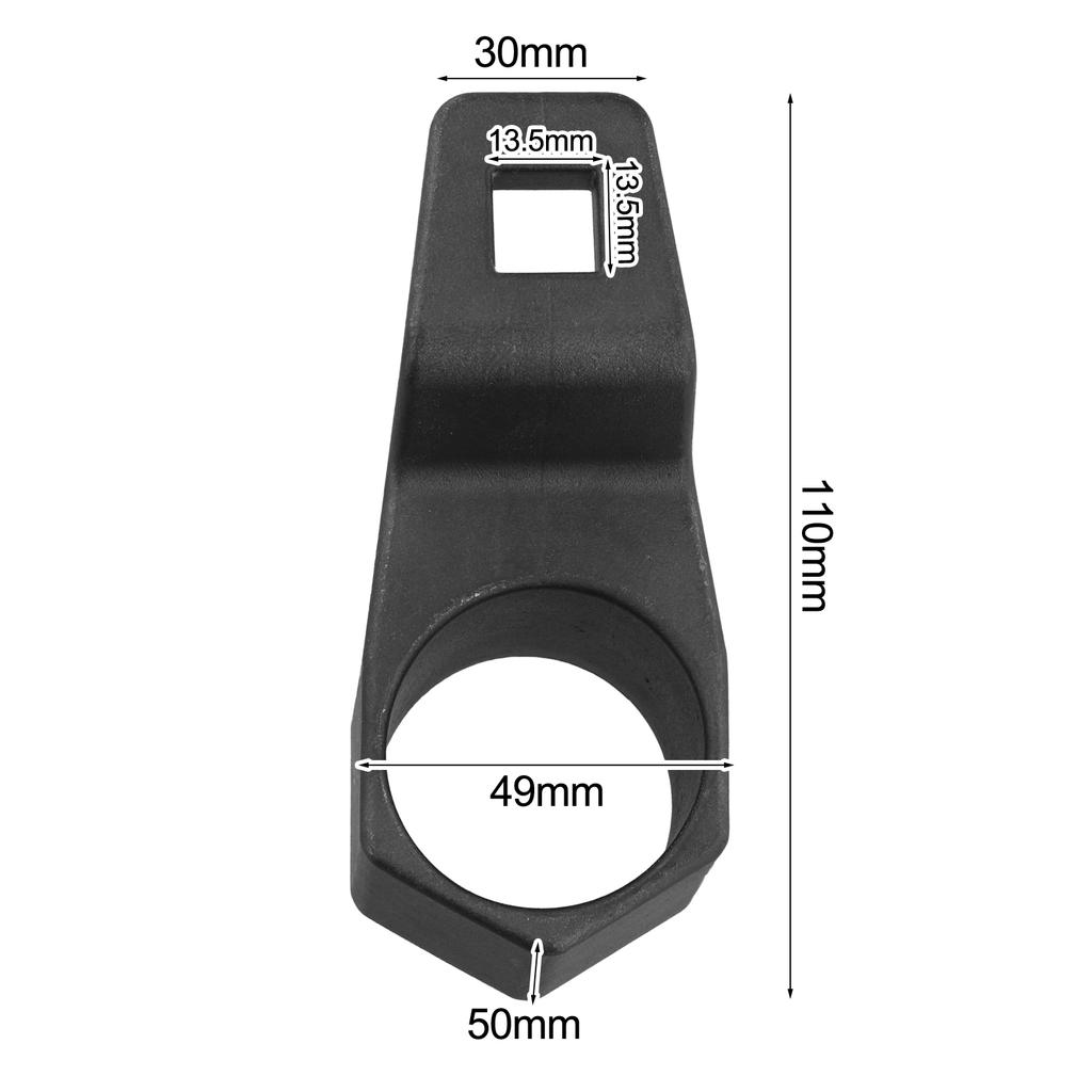 1pc 50mm Crankshaft Pulley Holder Tool Crank Bolt Removal For Engine Maintenance 4-cylinder And V-6 Engines From 1990 To Newer