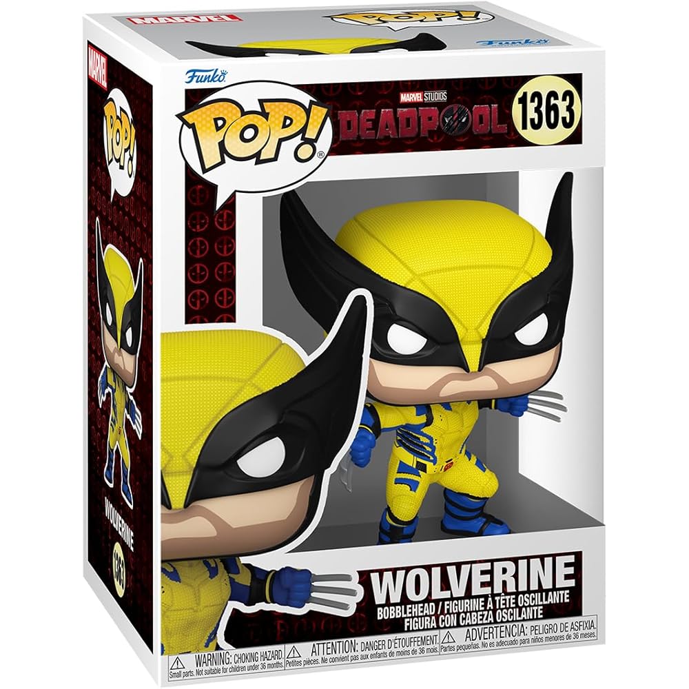 Wolverine Marvel Deadpool Figure Funko Pop Deadpool 3 S2 Collectible Toy