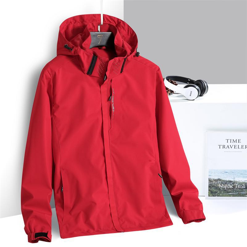 Veste de Montagne à Capuche Fine Printemps et Automne pour l'Extérieur