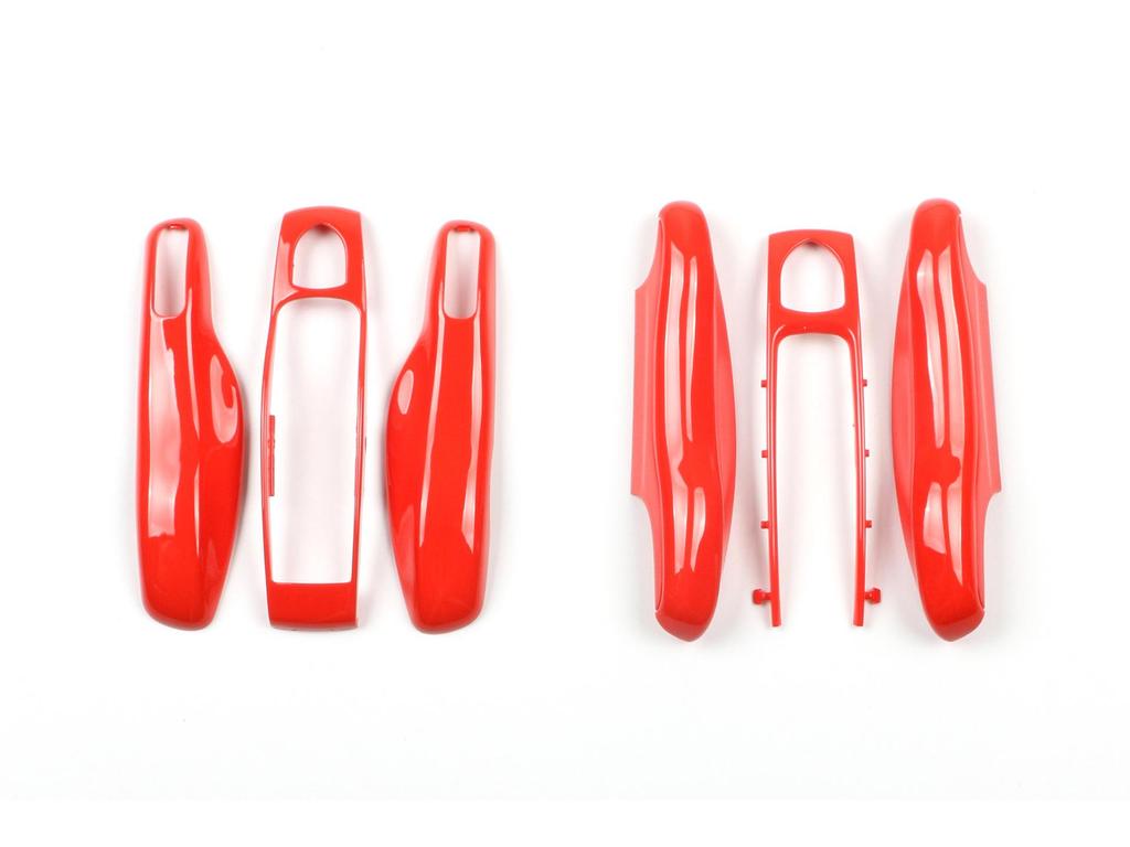 Carcasă Cheie Portocală Lava pentru Porsche Cayenne, Macan, Panamera, 718, 911