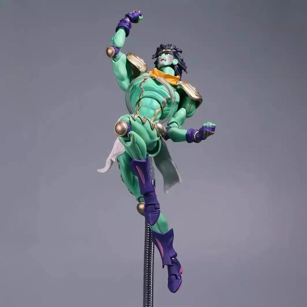 25cm Jojo's Bizarre Adventure Anime Figure Kujo Jotaro Dio Brando Standing Pvc Action Figure Collectible Toys Model Gift