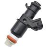 Single Black Fuel Injector, Metal & Plastic Constructed, Compatible with Car Engines