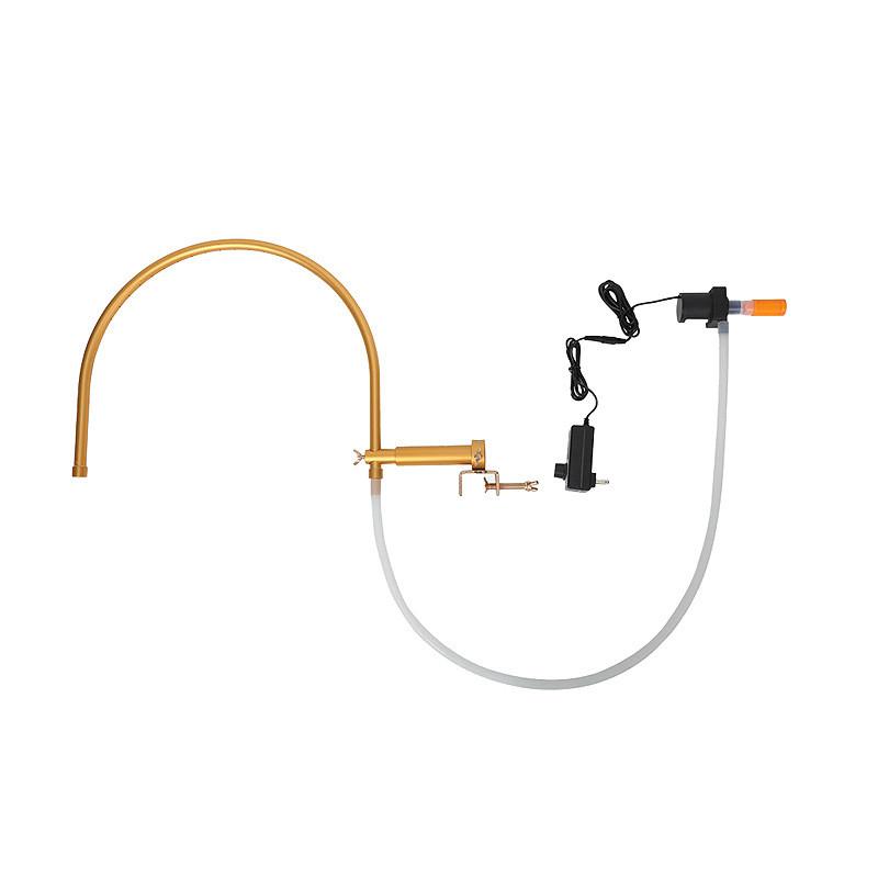Adjustable Water Circulation Flushing Head Portable Shampoo Bowl Waterfall Head Spa Flushing Bed Bent Pipe Accessories