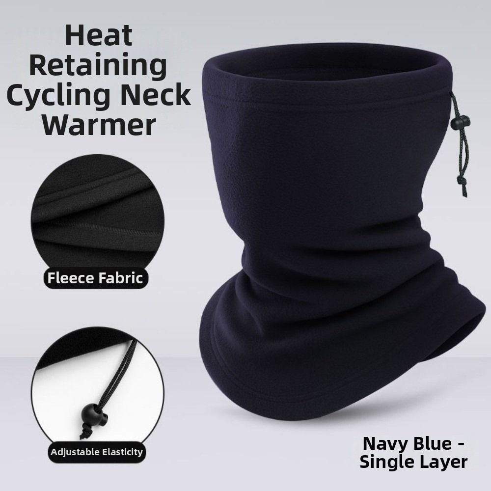 Multicolors Winter Warm Fleece Neck Scarves Anti-Frost Motorcycle Half Face Mask Scarf