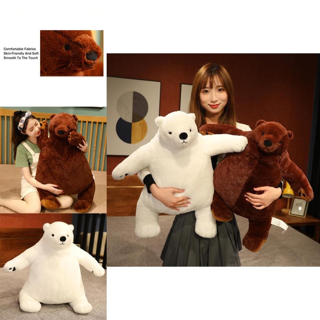 Giant Teddy Bear Plush Toy Soft Stuffed Doll For Kids Cute Lifelike
