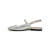 naturalizer Women S Comfort Daily Slingback Coni Silver 8nt0976S7r
