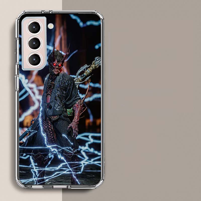 Black Myth Wu Kong Phone Case For Samsung Galaxy S25 Edge S24 S23 FE S21 S20 S10 Plus S22 S26 Ultra Cover Clear Cases TPU Capa S
