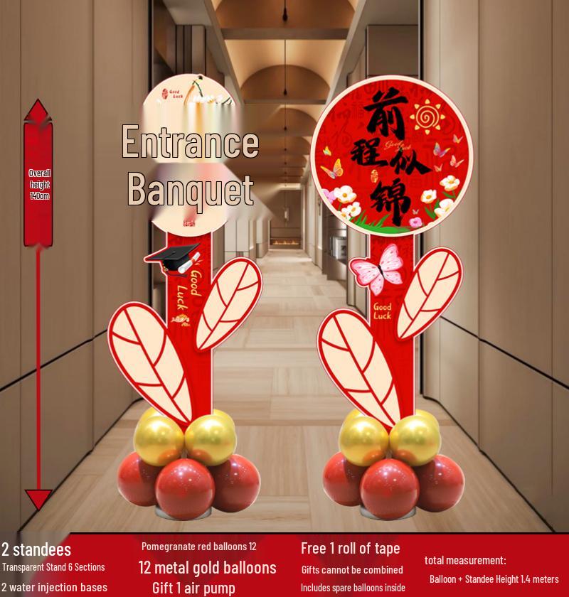 Decorative Balloons and Ornaments for Kindergarten, Teacher Appreciation, and School Events