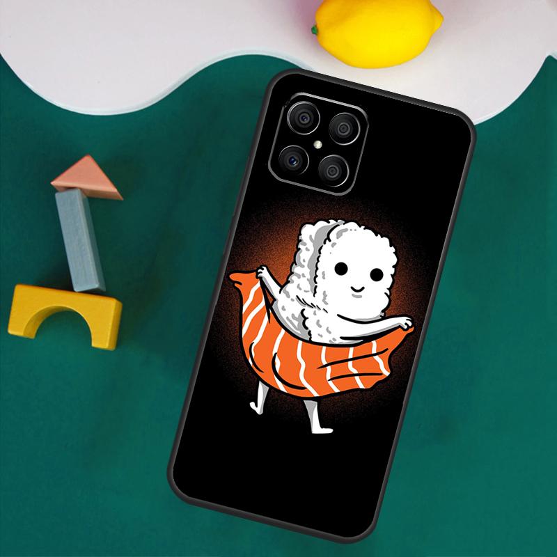 Sushi Case For Honor 200 Pro 50 70 90 X9a X8a X8 X9 X8b X9c X9b Honor Magic 7 Lite 5 6 Pro Cover