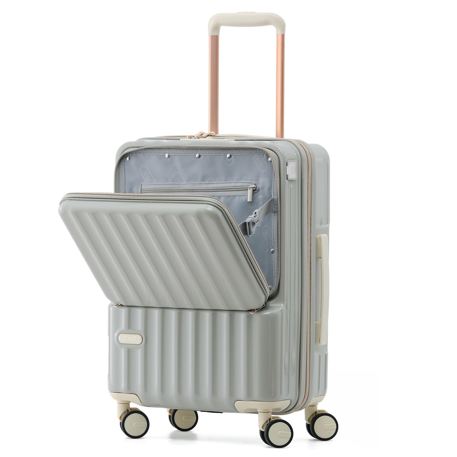 

Top Open Beautiful Suitable for Convenient Suitcase to Bring on an Convenient Suitcase S [GGQAAA] Suitcase, Light, Function, Color, Women, Airplane,