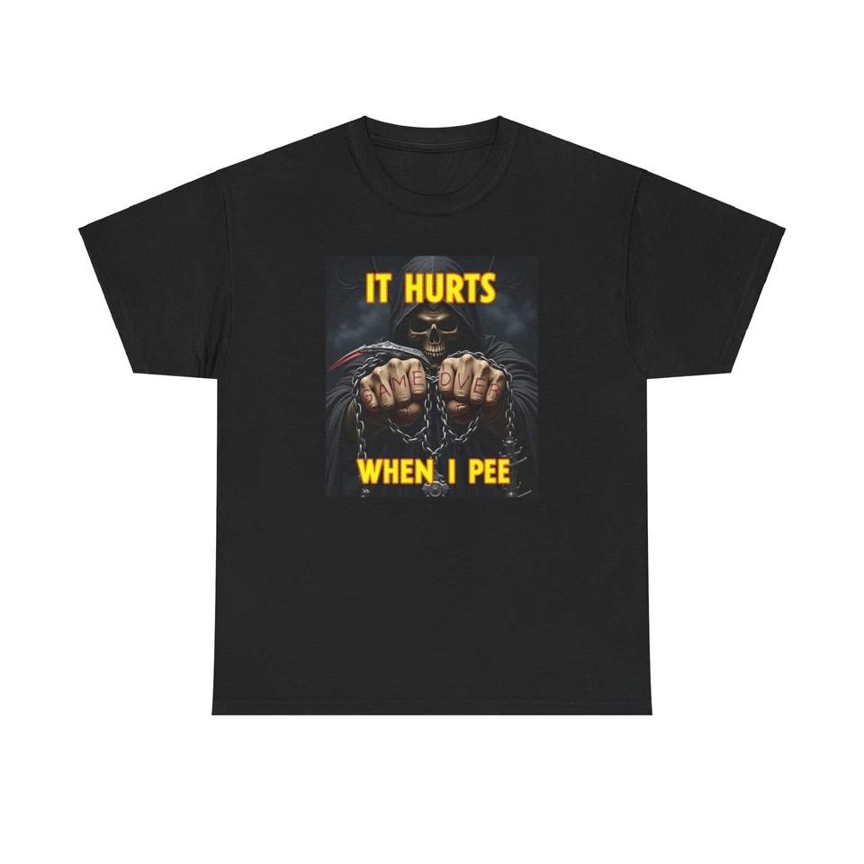 Funny Skeleton Meme Sarcastic Humor Graphic Joke Unisex T-shirt S разноцветный