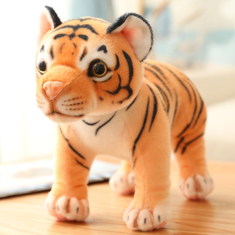 Creative Cartoon Little Tiger Plush Toy Doll - Year of the Tiger Claw Machine Prize