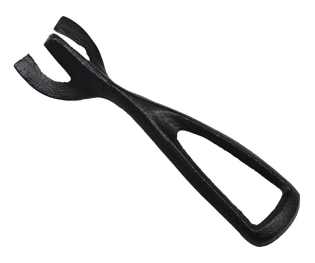 Castle Enterprise Asahi Steak Plate, Cast Iron with Small Handle, for Commercial Use