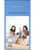 USB Rechargeable Clip-On Fan with Night Light for Dorm, Bed, and Desk