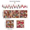 12Pcs Gnomes Pendants For Xmas Tree Christmas Decoration New Year Gift Wooden 2025 Christmas Hanging Ornaments