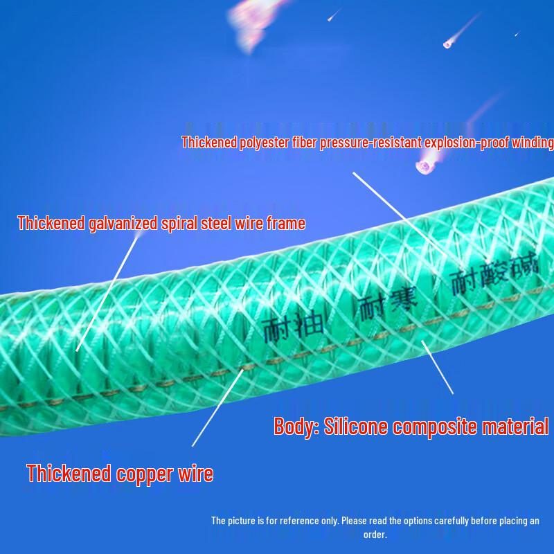Yihu Low-Temperature PVC Steel Wire Reinforced Discharge Hose