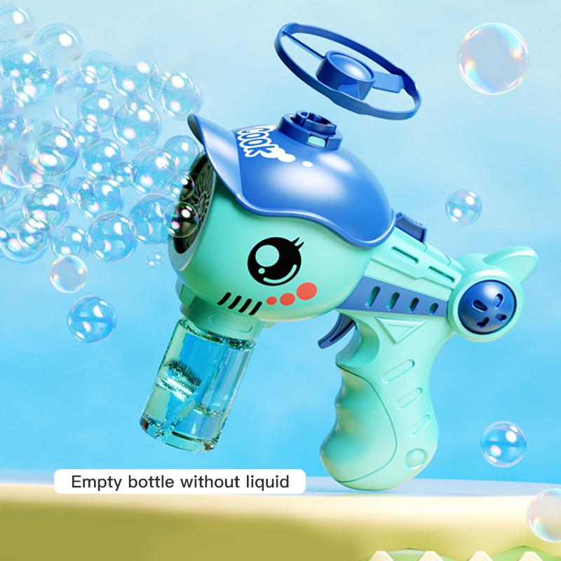 New 40 Hole Rocket Launcher Handheld Portable Electric Automatic Bubble Gun Party Birthday Gift Toy(without Bubble Water)