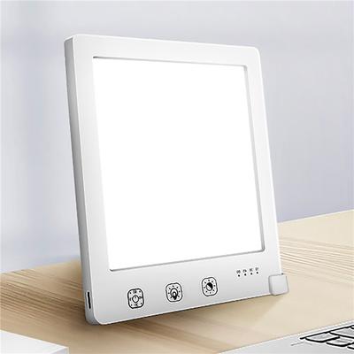10000 Lux LED Daylight Lamp Intelligent Emotional Physiotherapy Lamp 3 Light Colours Brightness Adjustable LED Night Light