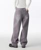 MUSINSA STANDARD WOMAN Pigment Wide Denim Pants [Purple Grey]