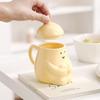 Cute Pear Hand-painted Ceramic Mug