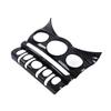 Car Air Conditioning CD Panel Cover Trims Frame 6.5in AC CD Panel Sticker Carbon Fiber For Mini Cooper F55 F56 F57 2014-2025