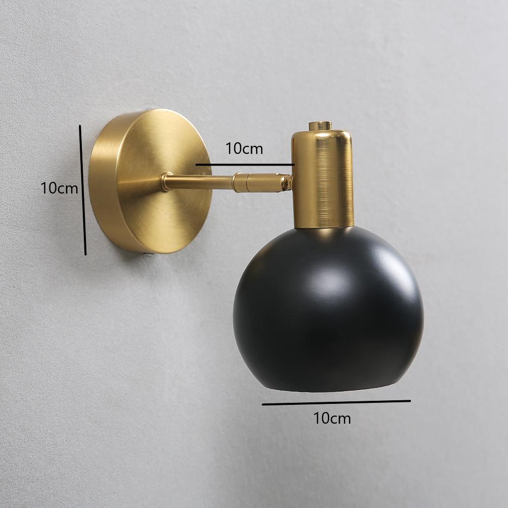 

Современные внутренние настенные светильники Регулируемые светодиодные настенные светильники с длинной штангой Прикроватные светильники для спальни Светильники Бра чёрный