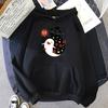 Genshin Impact Kawaii Hoodie Hu Tao Ghost Elves Fashion Style Oversized Sweatshirt Vintage Long Sleeve Casual Pullovers