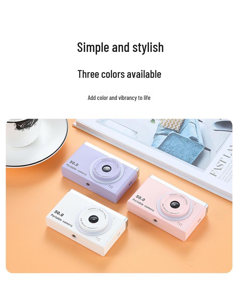 Retro CCD-Stil 4K Kinder-Spiel-Digitalkamera: Studentenfreundlich, kompakt und aufnahmefähig