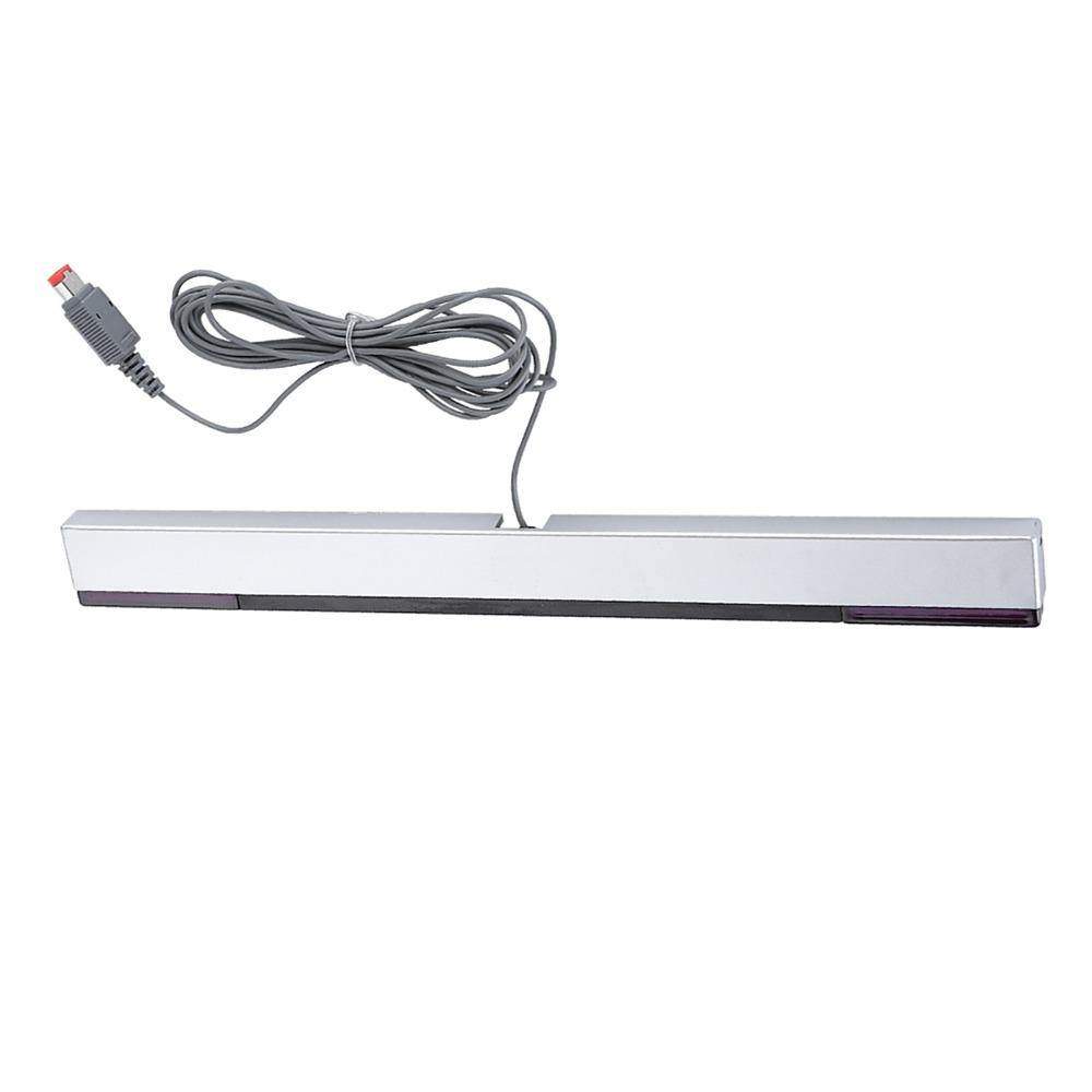 With Wired Infrared IR Sensor Bar with Stand Wired Receiver Signal Ray Sensor for Wii U Console